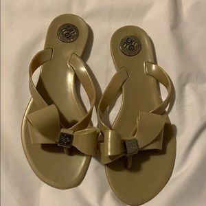 BCBG Tan Sandals